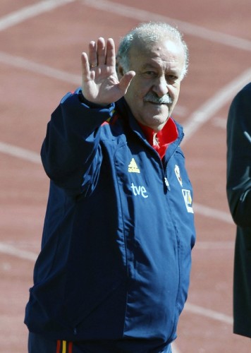 El seleccionador español de fútbol, Vicente del Bosque.