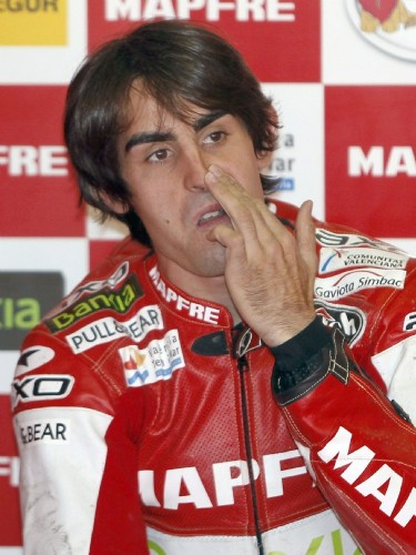 El piloto español de Moto2 Julián Simón (Suter).