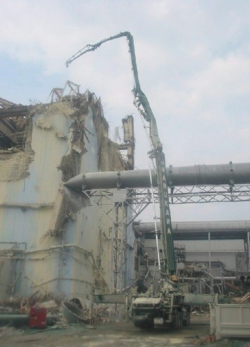 Reactor 1 de la planta nuclear de Fukushima.