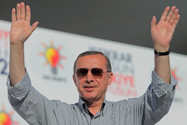 El primer ministro de Turquía, Tayyip Erdogan.