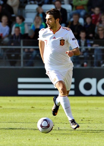El jugador español Adrián López.