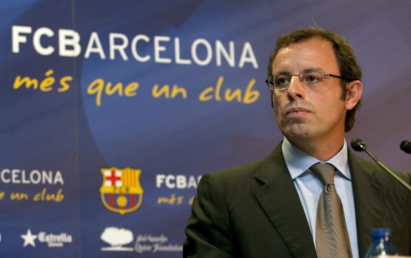 El presidente del FC. Barcelona.