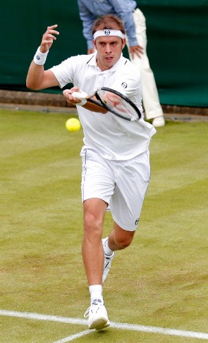 El tenista de Luxemburgo Gilles Muller.