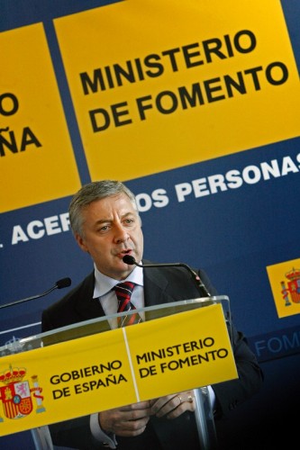 El ministro de Fomento, José Blanco.