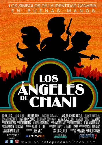 Cartel de Los Ángeles de Chani de Palante Producciones.
