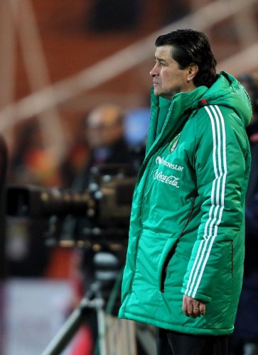El entrenador de la selección de México Luis Fernando Tena.
