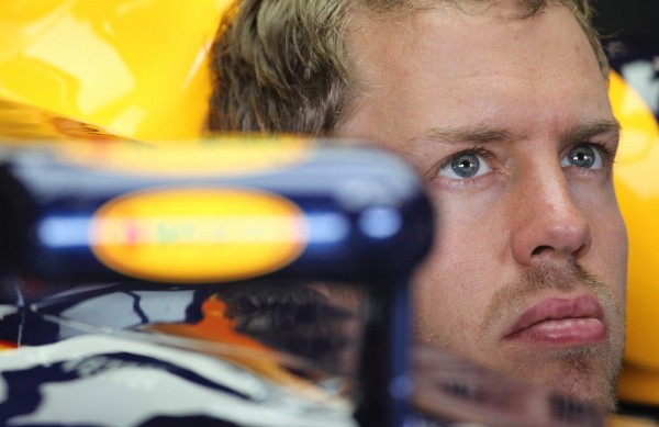 El piloto alemán de Fórmula Uno de la escudería Red Bull, Sebastian Vettel.