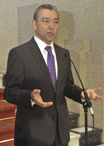 El presidente del Gobierno de Canarias.