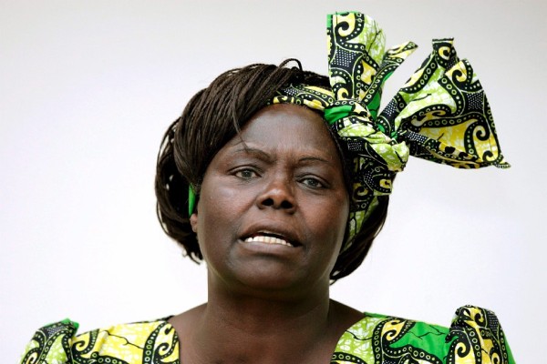 Wangari Maathai.