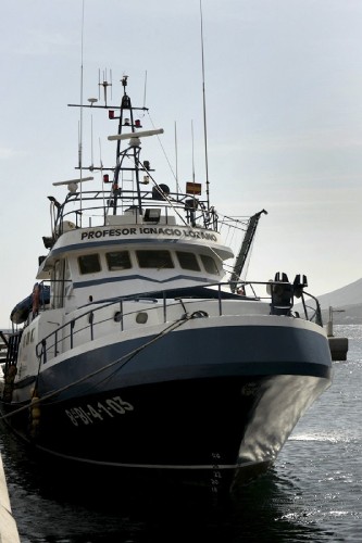 El buque Profesor Ignacio Lozano, de propiedad de la Agencia Canaria de Investigación.