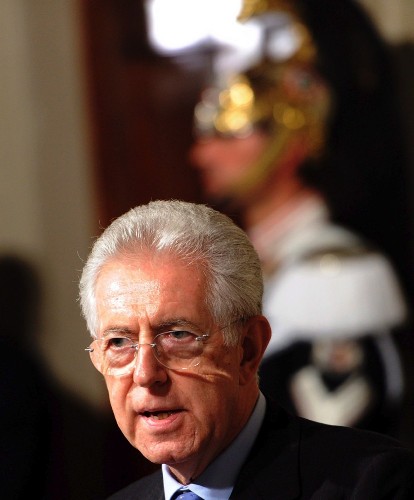 El excomisario europeo Mario Monti.