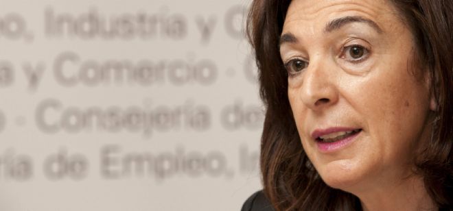 La consejera de Empleo, Industria y Comercio del Gobierno de Canarias, Margarita Ramos.