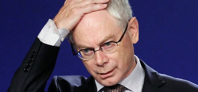 El presidente del Consejo europeo, Herman van Rompuy.