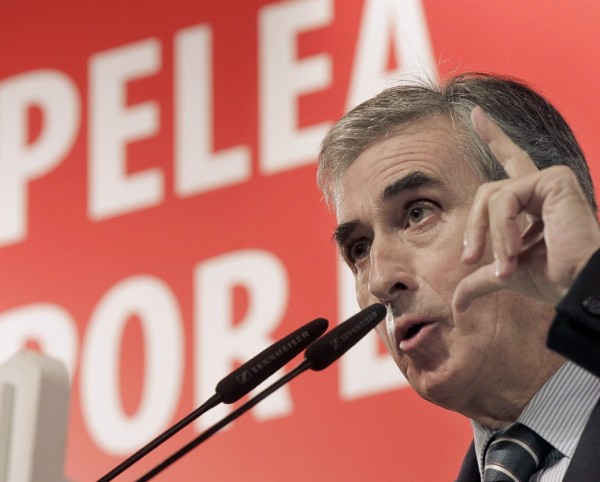 El ministro de la Presidencia y candidato al Congreso por el PSOE.