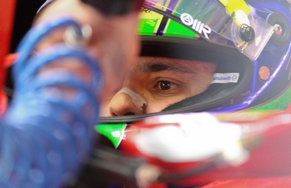 El piloto brasileño de Fórmula Uno Felipe Massa.