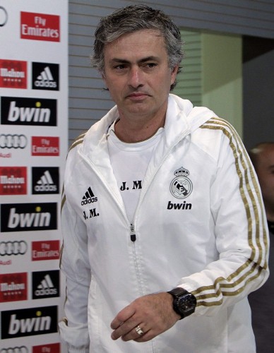 El entrenador del Real Madrid, el portugués José Mourinho.