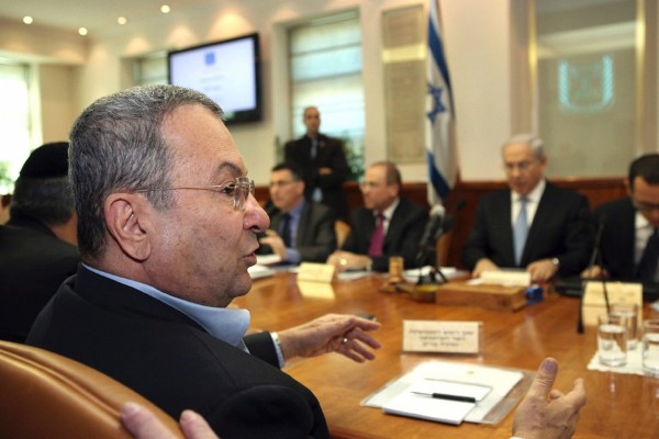El ministro israelí de Defensa, Ehud Barak.