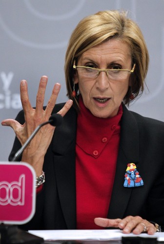 La líder de UPyD, Rosa Díez.