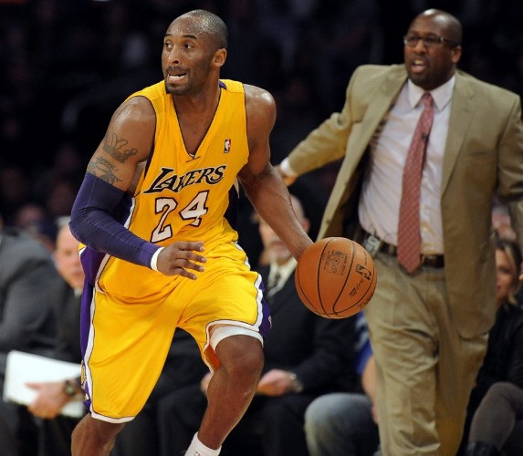 El jugador de los Lakers Kobe Bryant.
