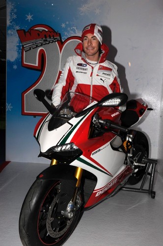El piloto estadounidense de la escudería Ducati, Nicky Hayden.
