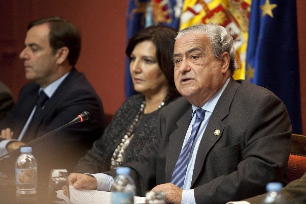 El presidente del Tribunal Superior de Justicia de Canarias, Antonio Castro Feliciano