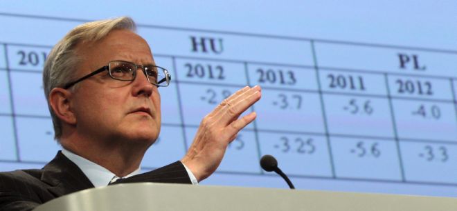 El secretario europeo de Asuntos Monetarios, Olli Rehn.