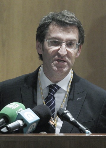 El presidente del Gobierno gallego.