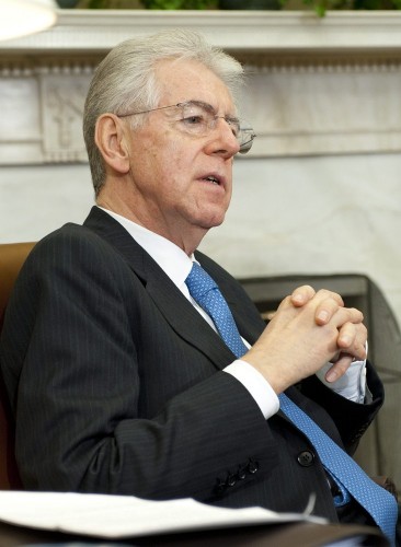 El primer ministro italiano, Mario Monti.