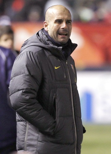 El entrenador del FC Barcelona.