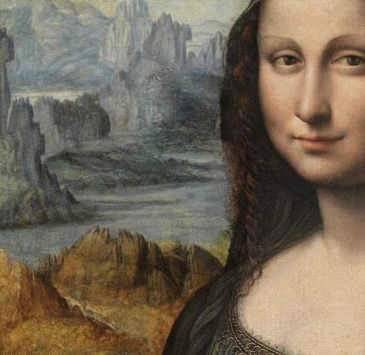 Imagen cedida por el Museo de El Prado de Madrid de su copia del famoso cuadro de Leonardo Da Vinci 