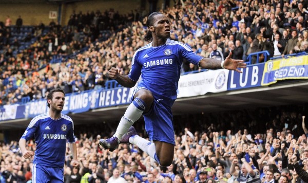 Didier Drogba del Chelsea FC.
