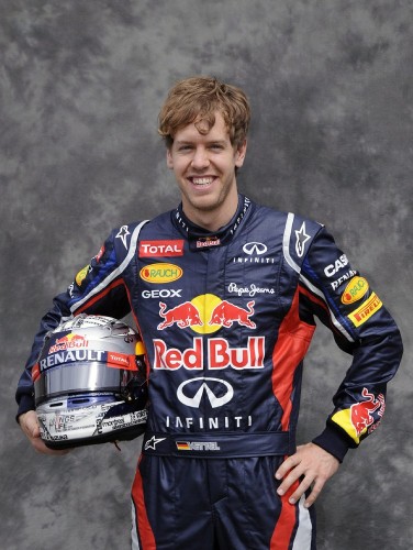 El piloto alemán de Fórmula Uno Sebastian Vettel.
