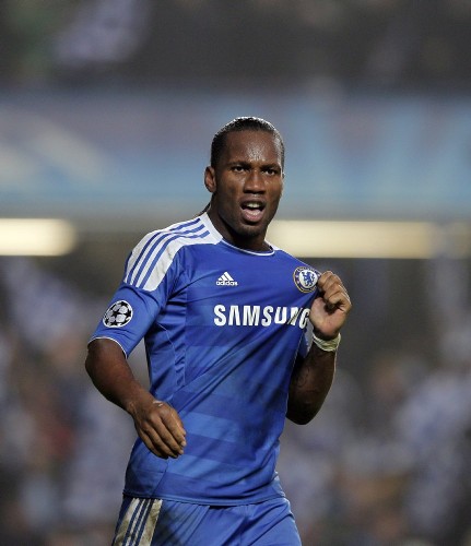 El jugador del Chelsea Didier Drogba.