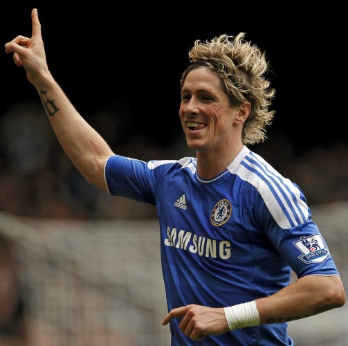 El jugador español del Chelsea Fernando Torres.