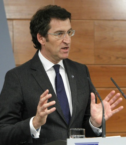 El presidente de la Xunta de Galica.