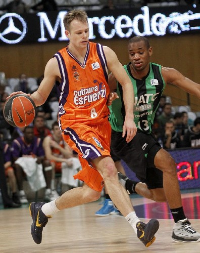 El escolta australiano del Valencia Basket, Brad Newley.