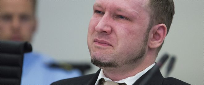 El ultraderechista Anders Behring Breivik.