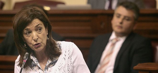 La consejera de Empleo del Gobierno de Canarias, Margarita Ramos.
