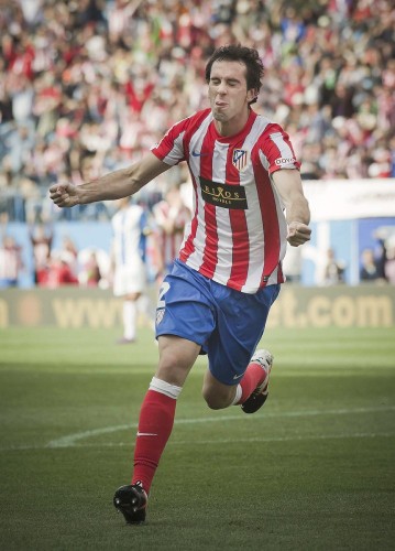 El defensa uruguayo del Atlético de Madrid, Diego Godín.