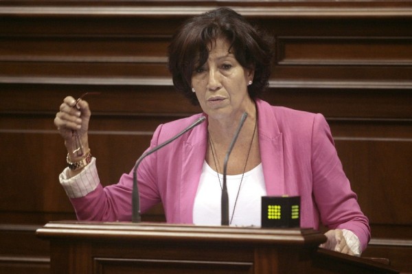 La consejera de Cultura y Deportes del Gobierno de Canarias, Inés Rojas.