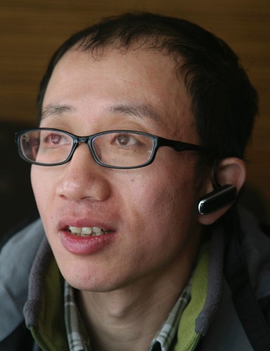 El activista chino Hu Jia.