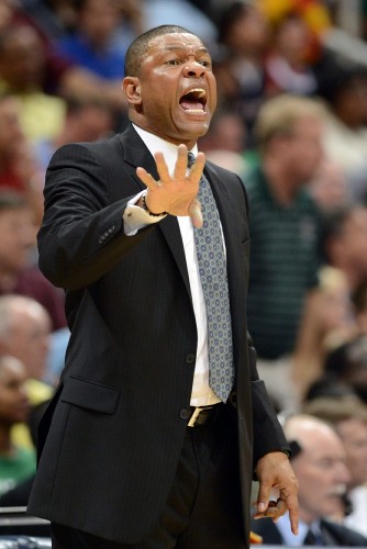 El director técnico de Celtics Doc Rivers.