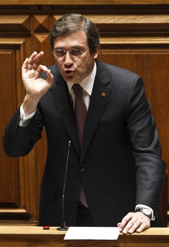 El primer ministro luso, Pedro Passos Coelho.