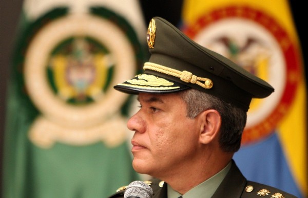 El nuevo director de la policía de Colombia, general Jose Roberto León Riaño.