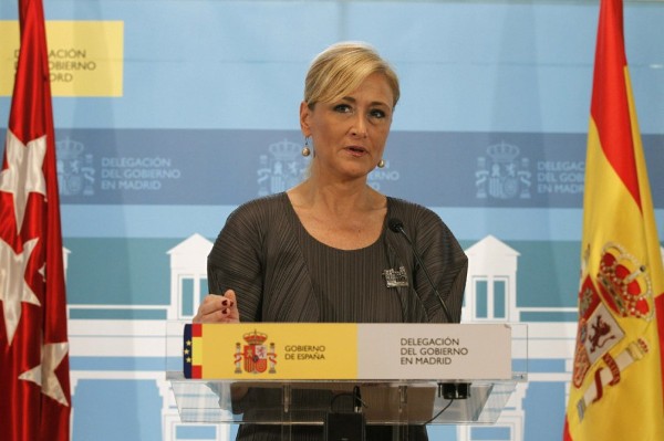La delegada del Gobierno en Madrid, Cristina Cifuentes.