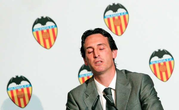 Unai Emery, entrenador del Valencia CF.
