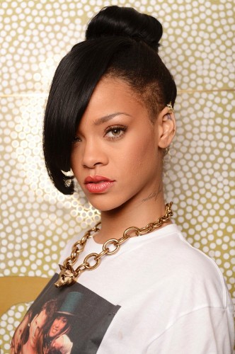 La cantante y actriz Rihanna.