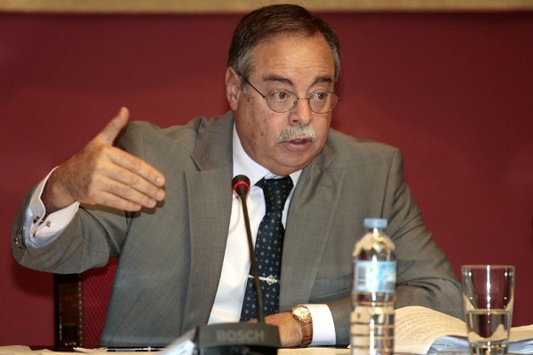 El consejero de Obras Públicas del Gobierno de Canarias, Domingo Berriel.