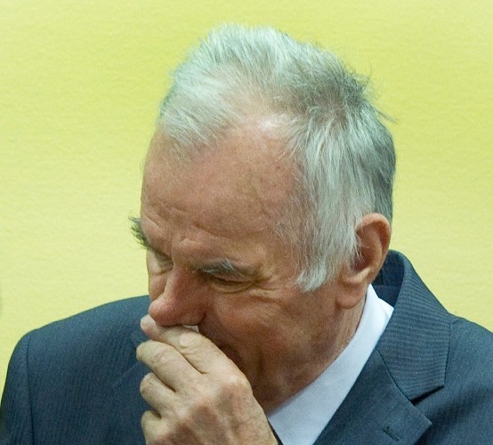 El exgeneral serbobosnio Ratko Mladic.