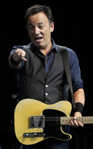 El cantante estadounidense Bruce Springsteen.